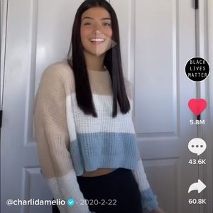 cute cropped sweater